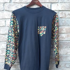 Custom longsleeve print shirt. 100%Cotton